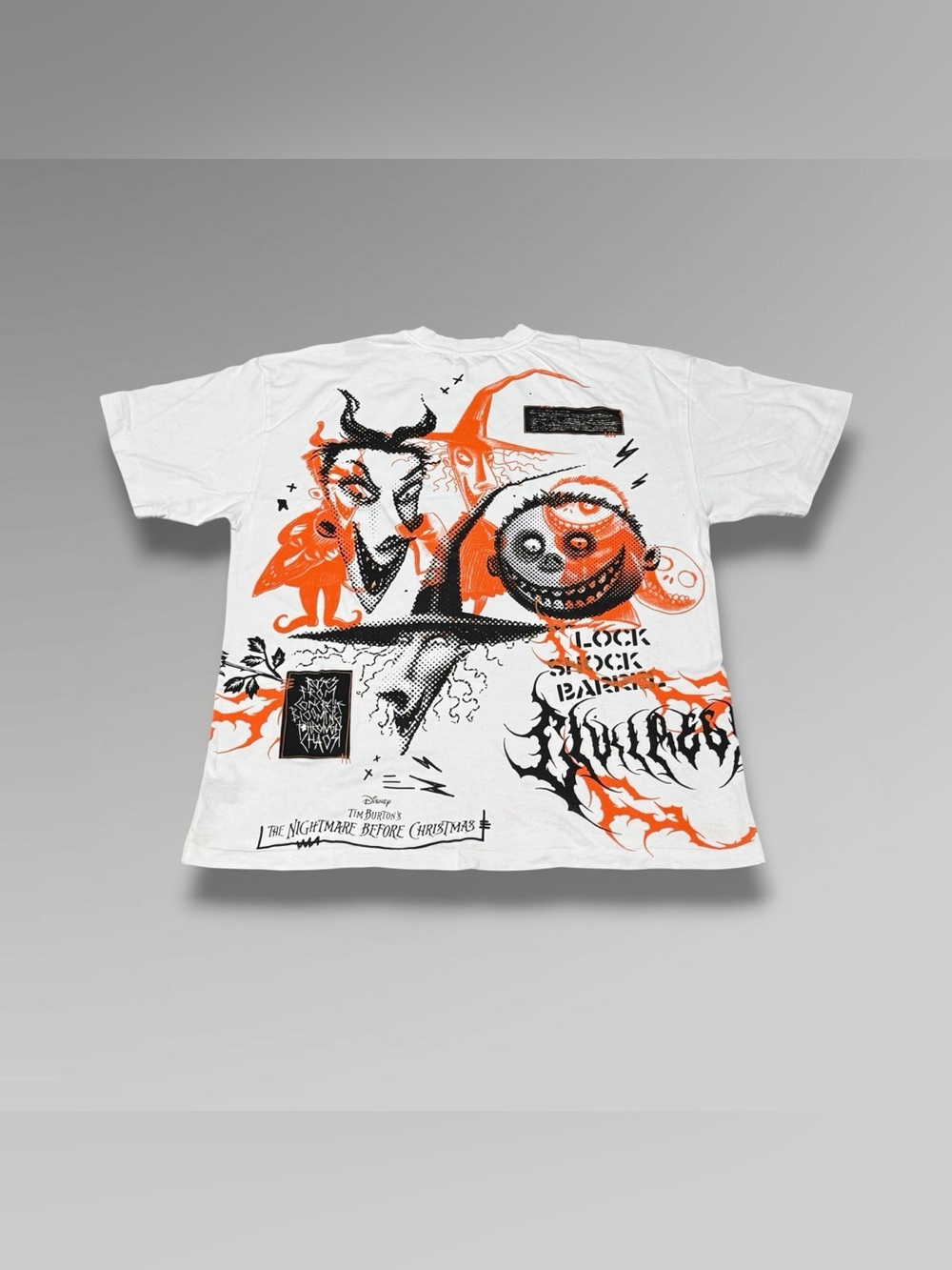 Civil Regime x Nightmare Before Christmas Lock Shock Barrel Tee